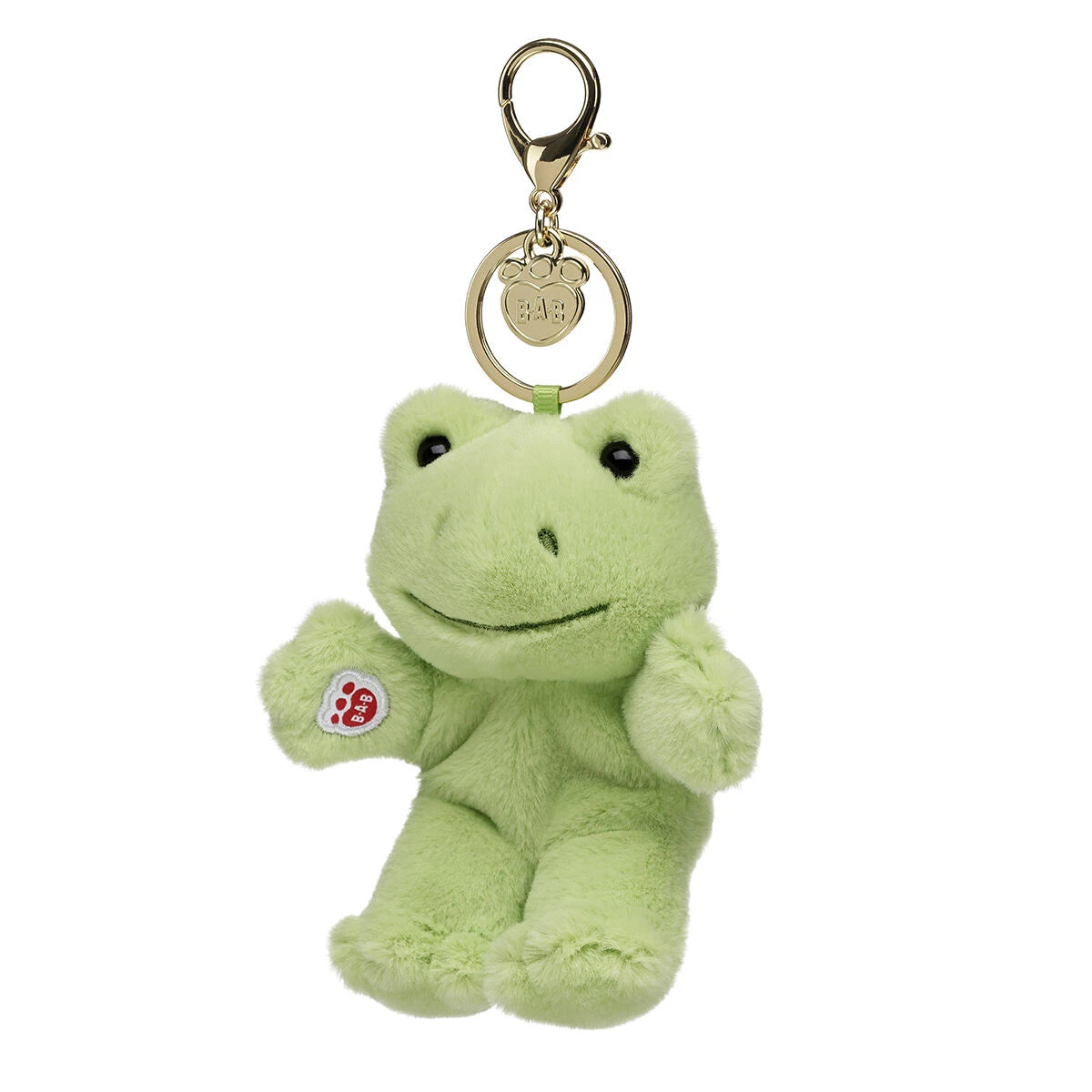 Spring Green Frog Plush Bag Charm | Build-A-Bear - US 7686