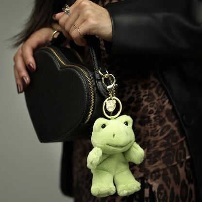 Spring Green Frog Plush Bag Charm | Build-A-Bear - US 7856