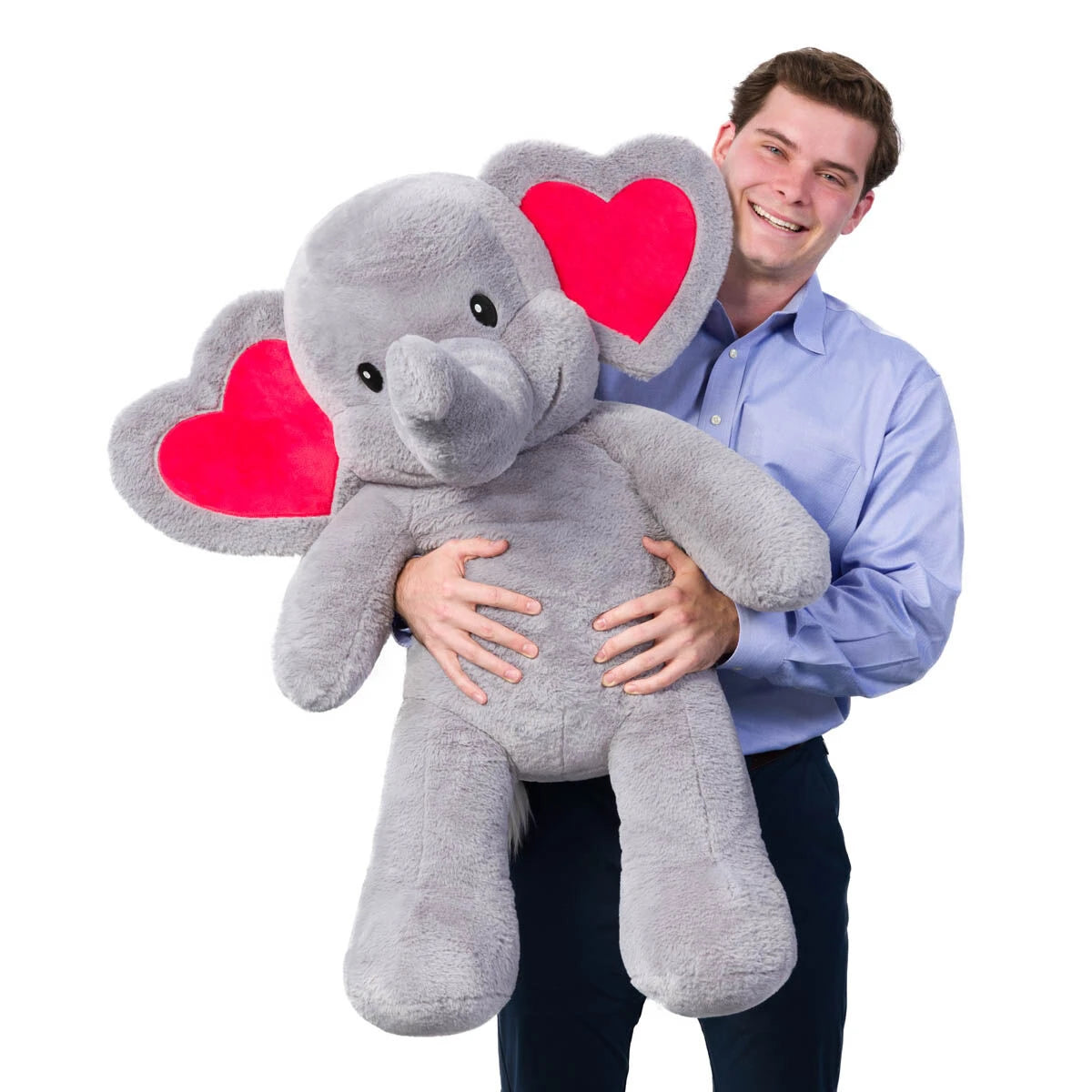 Giant Love You Tons Elephant Stuffed Animal | Build-A-Bear - US 0060
