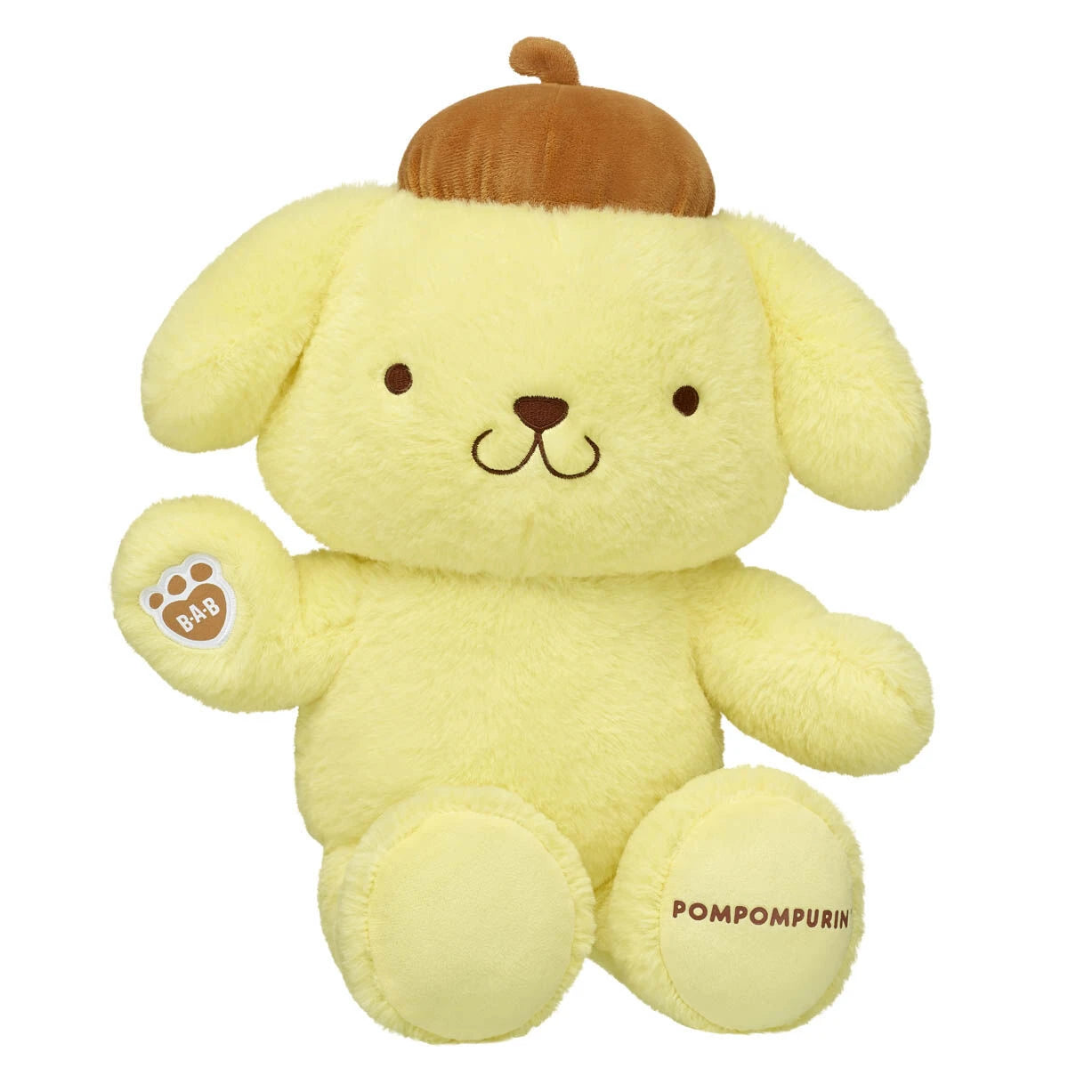 Sanrio Hello Kitty and Friends® Pompompurin™ Stuffed Animal Gift Set with Sleeper and Slippers | Build-A-Bear® - US 1457