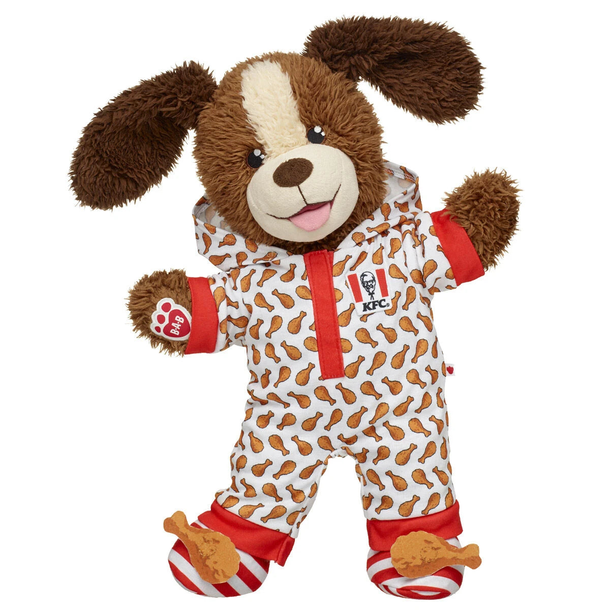 Playful Pup Stuffed Animal KFC Plush Pajamas Set | Build-A-Bear® - US 6112