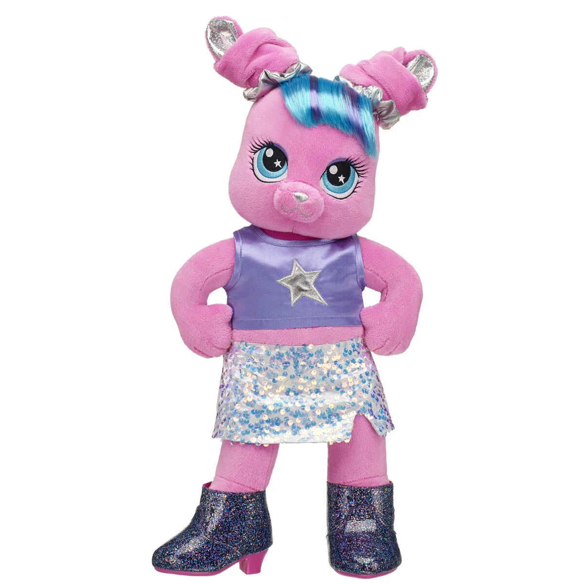 Honey Girls Risa Rabbit Sparkly Plush Toy Gift Set - US 3654