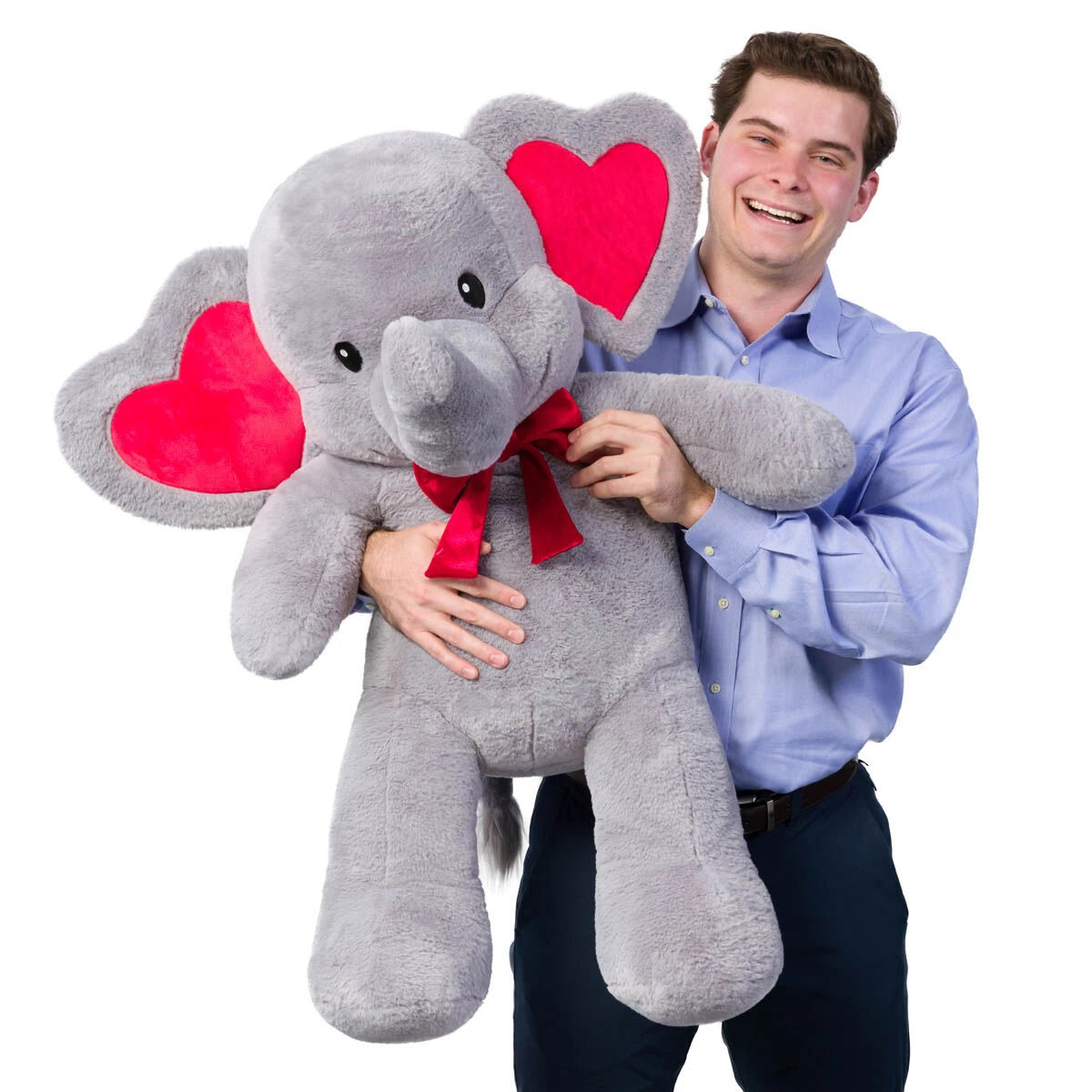 Giant Love You Tons Elephant Stuffed Animal | Build-A-Bear - US 6650