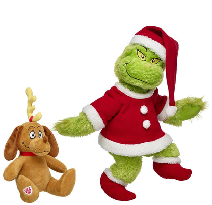 Grinch &amp; Max Plush Gift Set | Build-A-Bear - US 1816