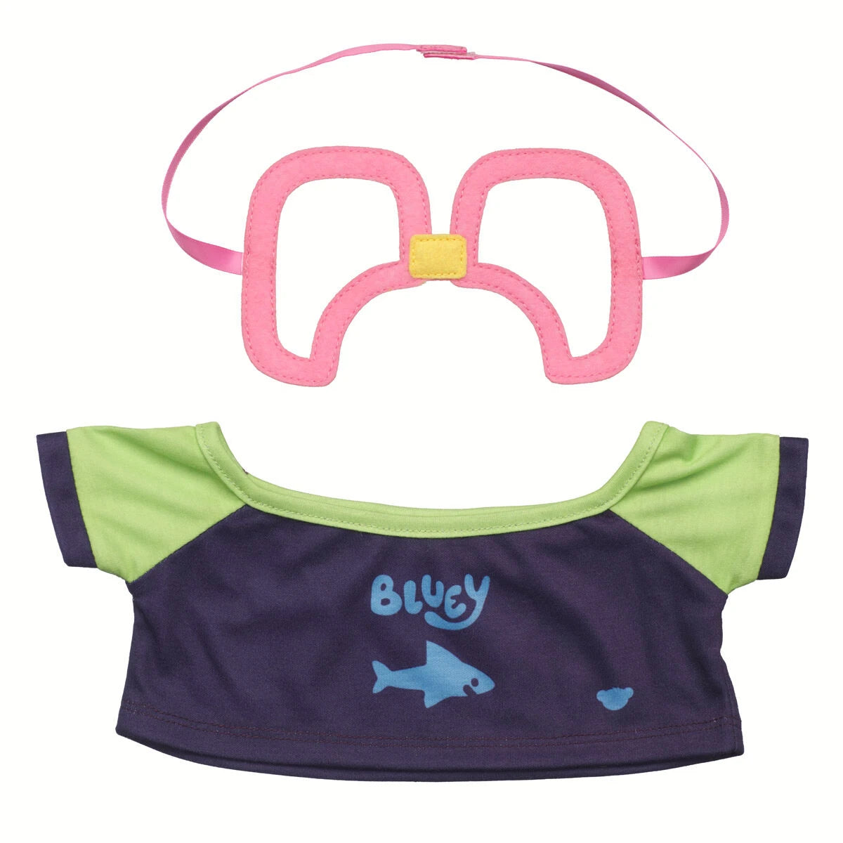Bluey Plush w/ Swim Shirt &amp; Goggle Set | Build-A-Bear - US 6380