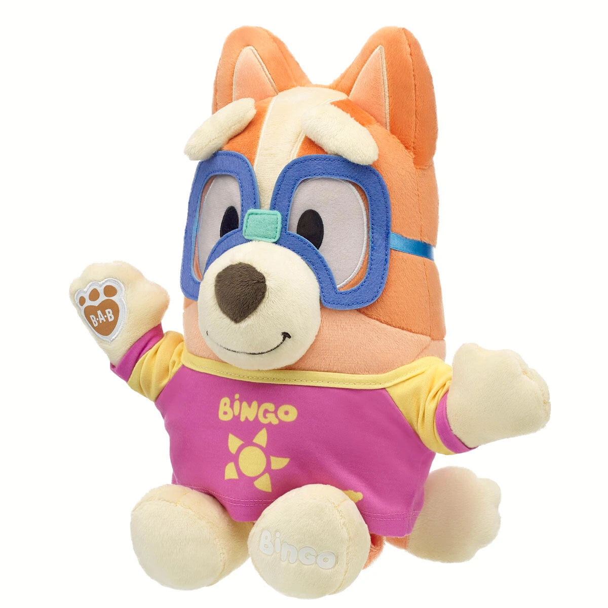 Bingo Plush w/ Swim Shirt &amp; Goggle Set | Build-A-Bear - US 0070