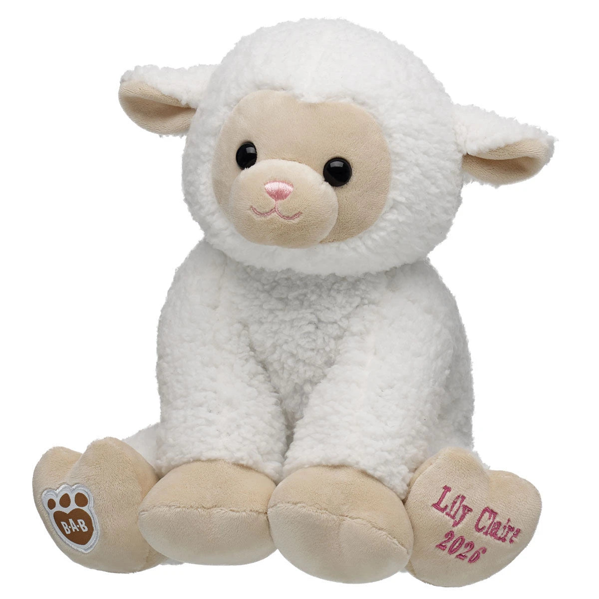 Embroidered Lamb Stuffed Animal Spring Gift Set Easter BAB - US 2591