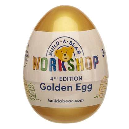4th Edition Golden Egg - Includes 1 Surprise Mini Plush | Build-A-Bear® - US 2746