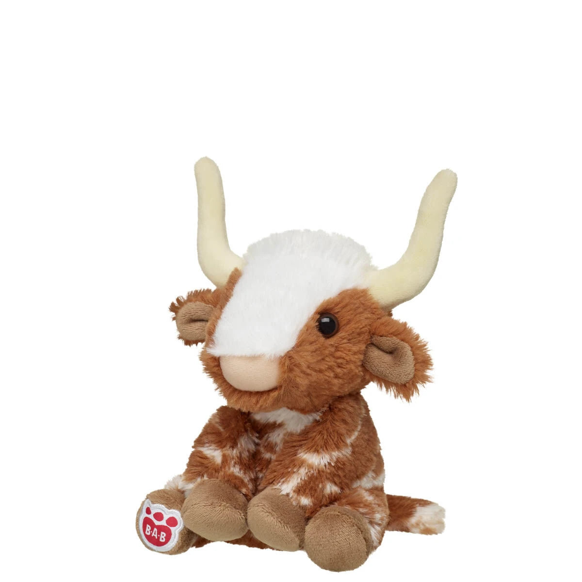 Longhorn Cow Stuffed Animal &amp; Mini Beans Gift Set | Build-A-Bear® - US 7839