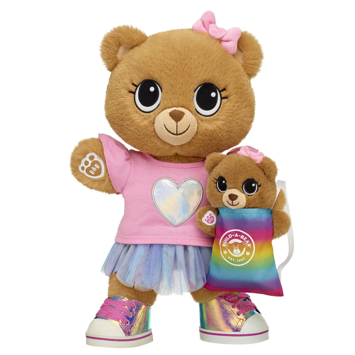 Bearnice Teddy Bear Mini Beans® &amp; Bear Carrier Set | Build-A-Bear® - US 4915