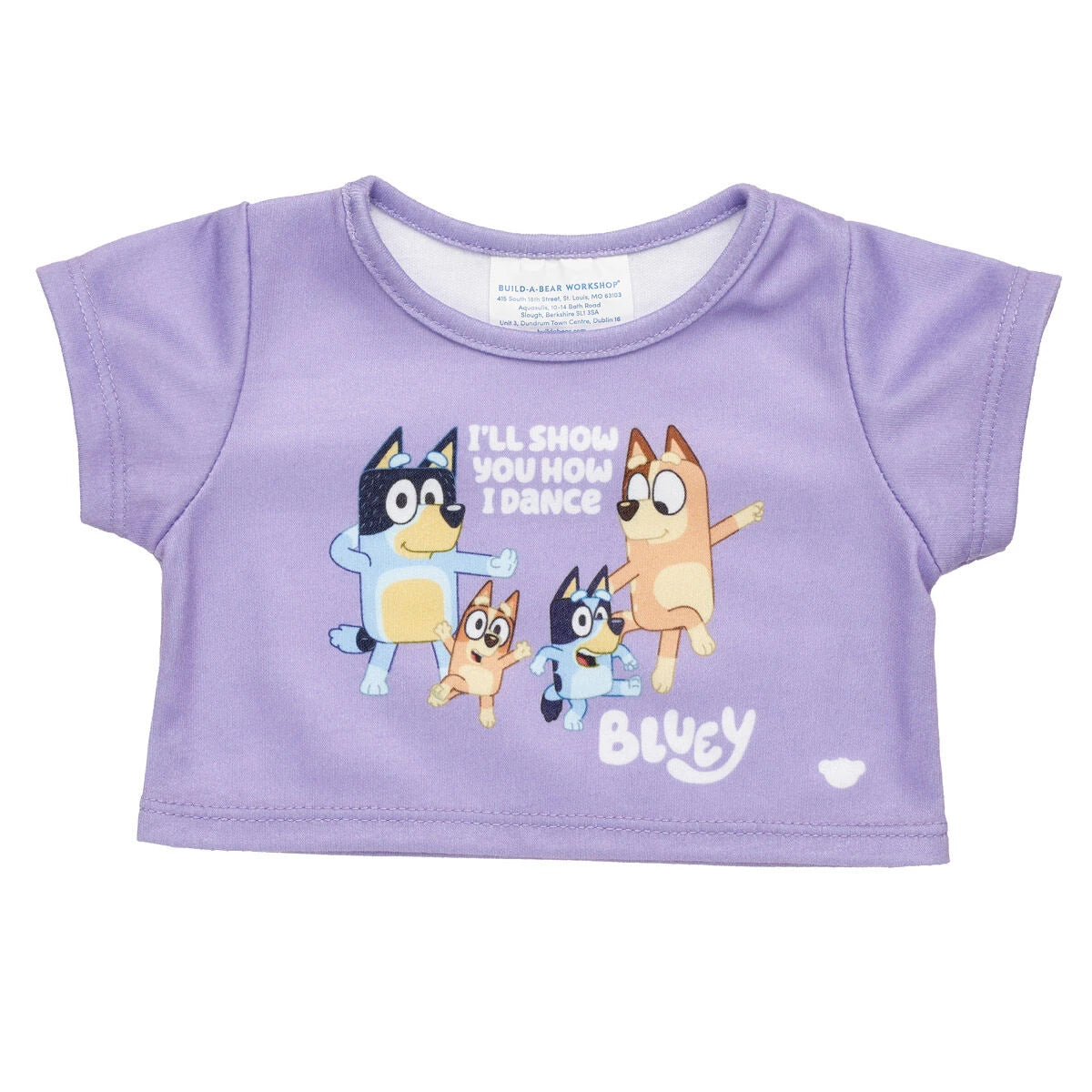 Bluey Dance T-Shirt for Plush Toys | Build-A-Bear® - US 1353