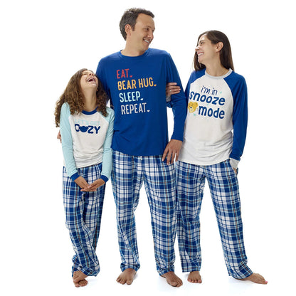 Build-A-Bear Pajama Shop™ Blue Plaid Pants - Toddler &amp; Youth - US 8692