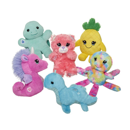 Mini Beans Rainbow Octopus Stuffed Animal - US 4054