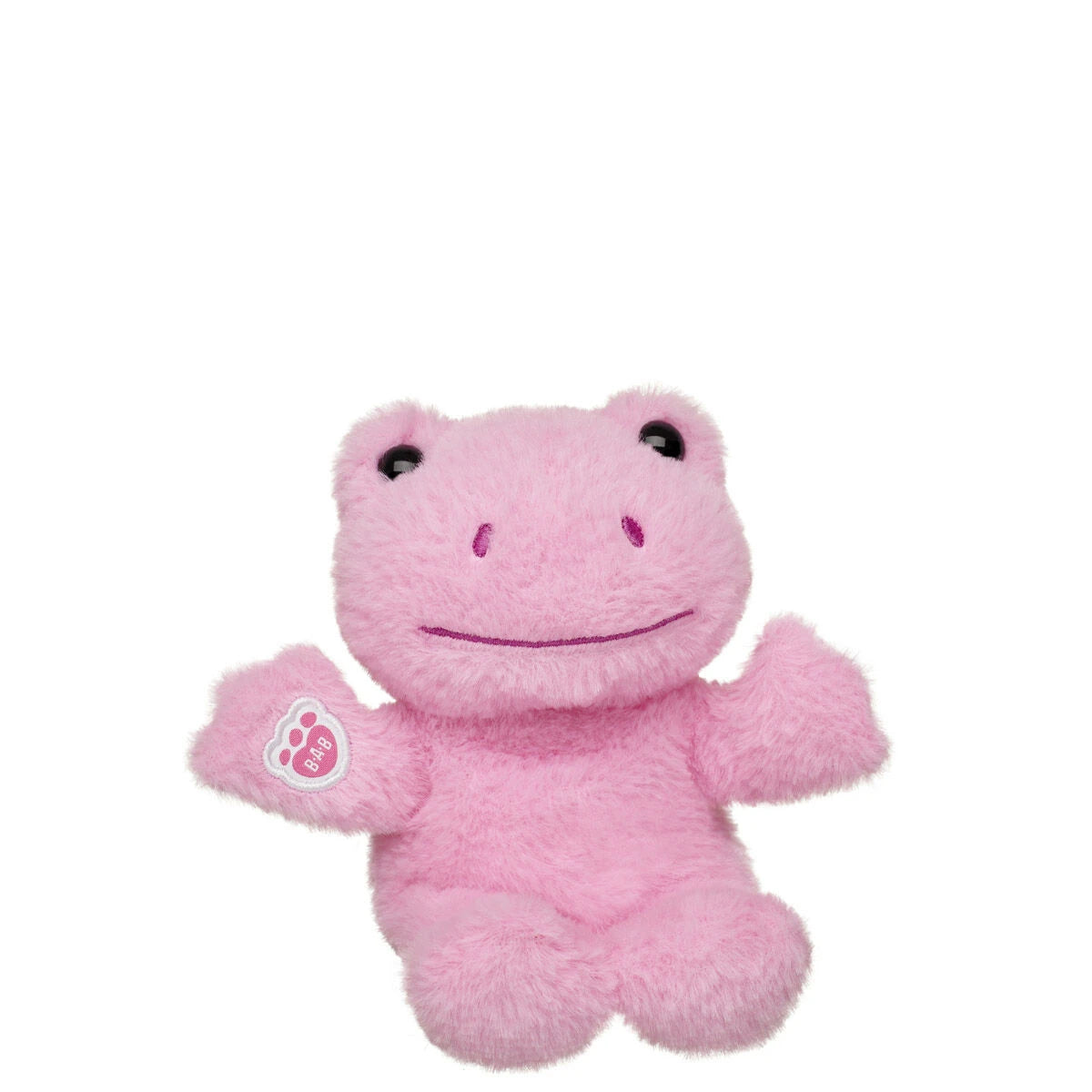 Mini Beans Spring Pink Frog Stuffed Animal | Build-A-Bear® - US 4202