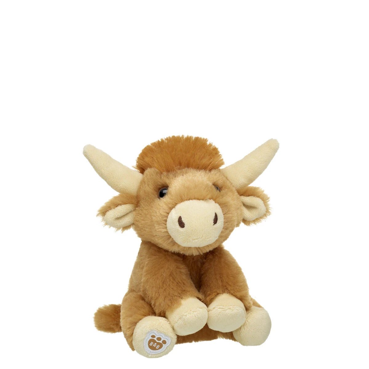 Mini Beans Shaggy Highland Cow Stuffed Animal | Build-A-Bear - US 4001