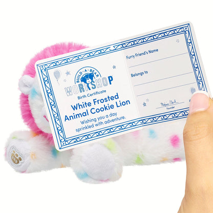 Build-A-Bear Mini Beans White Frosted Animal Cookie | BAB - US 0436