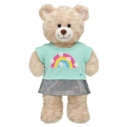 Kabu™ Rainbow Tee &amp; Skirt Set for Plush Toys | Build-A-Bear® - US 5977